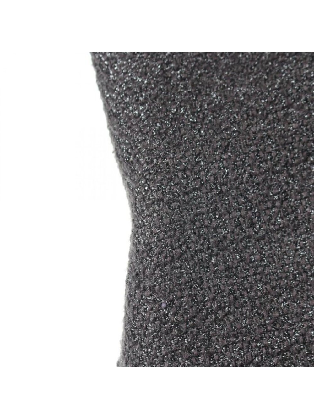 Chanel CC Logo Button Contrast Tweed Nylon Coat - Picture 7 of 9